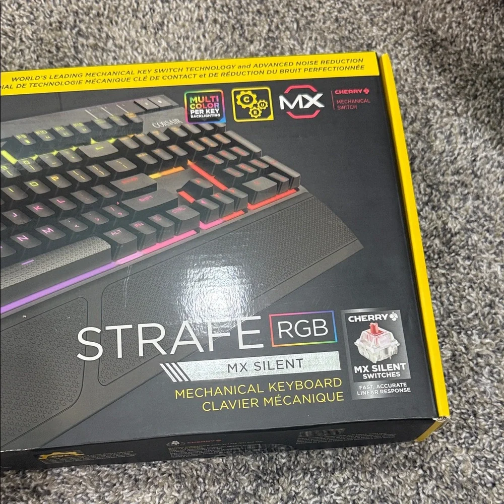 Corsair Strafe RGB Mechanical Gaming Keyboard - Black